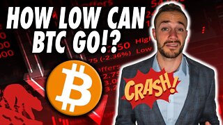 Bitcoin Just Crashed Hard!🚨 How Low Can Crypto Go??