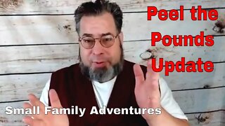 Peel the Pounds Challenge Update | Family Vlog | Small Family Adventures