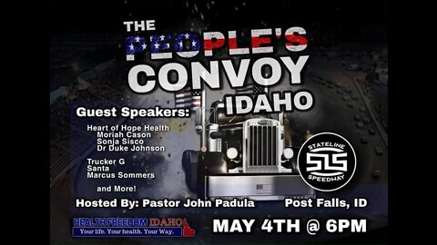 #live #irl - The People's Convoy | Stateline Speedway in Post Falls, ID | West - East Pt 2