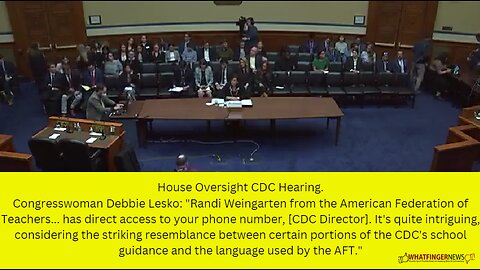 Congresswoman Debbie Lesko: "Randi Weingarten from the American Federation of Teachers...