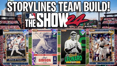 Storylines Team Build! My Worst Pitching Performance On MLB The Show 24