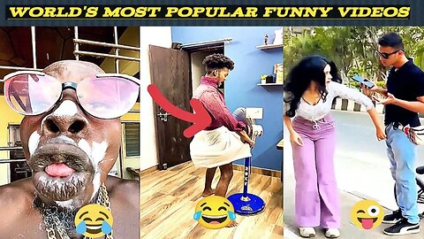 "World's Most Popular Funny Videos "🔥😂//Don't Forget To Watch😄//Trending Funny 🔥