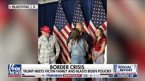 Trump Attacks Biden's Border Policies After Meeting With Family Of Laken Riley