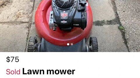 FACEBOOK MARKETPLACE $25 Yard Machines Lawn Mower Can We Fix N Flip It? Will it Run?