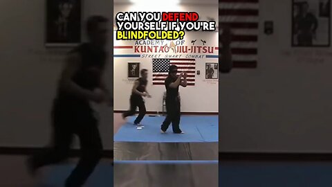 Can you defend yourself if you're blindfolded? #jiujitsu #blackbelt #doctormarcbochner