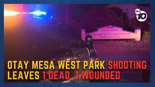 Shooting at community park in Otay Mesa West leaves 1 dead, 1 wounded