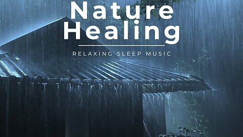 "Unwind and de-stress with Nature's therapy: Rain Drops and Thunder Sounds"