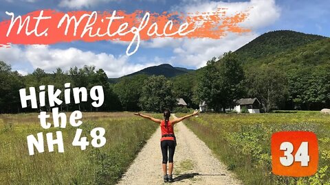 HIKING MT. WHITEFACE | NH 48 White Mountains hiking vlog