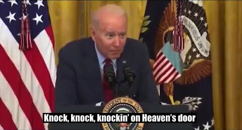 ♪ Music ♪ Biden Knocking On Heaven's Door ♪ Parody Satire Song