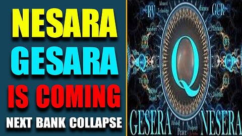 SHARIRAYE ISSUES A DIRE WARNING: NESARA/GESARA IS COMING! NEXT BANK COLLAPSE?