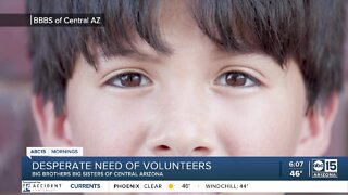 Big Brothers Big Sisters desperate for Valley volunteers