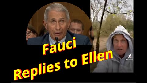 Fauci Replies to Ellen's Rain TikTok