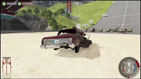 CAR crash 💥🚙 Car jumps at high speed from a ramp #24 🚨 Epic High Speed Car Crash