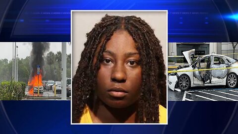 Black Florida Mother Leaves Kids In Burning Car While She Went Inside Of The Mall To Shoplift!