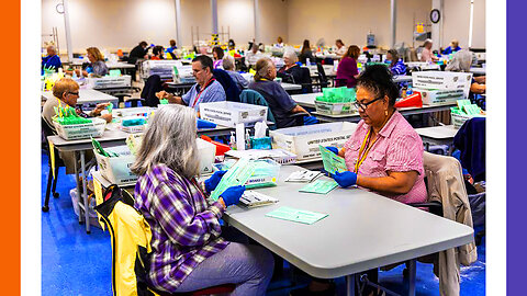 Maricopa BARELY Begins Counting Election Day Votes