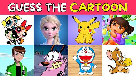 Guess the Cartoon Character | Cartoon Quiz