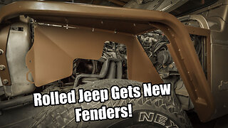 Poison Spyder Defender High-Line Install - Rolled Jeep Project