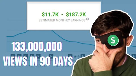 HOW MUCH I MADE FROM 133 MILLION YOUTUBE VIEWS