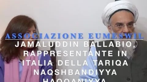 Jamaluddin Ballabio, rappresentante in Italia della Tariqa Naqshbandiyya Haqqaniyya.