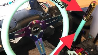 Custom NRG Handbrake for my Logitech g920 and how I made it!!