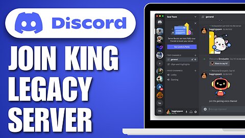 How To Join King Legacy Discord Server