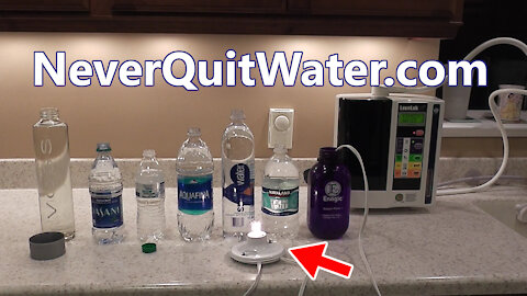'Never Quit Water' Conducts Electricity! Light Bulb Test!