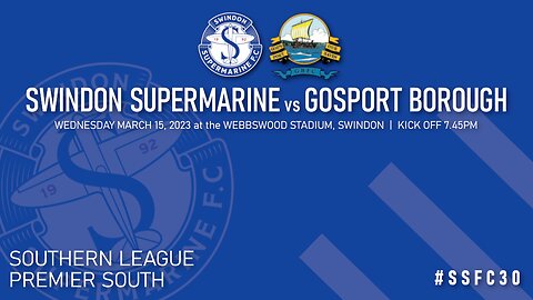 SLPS | Swindon Supermarine 3 Gosport Borough 1