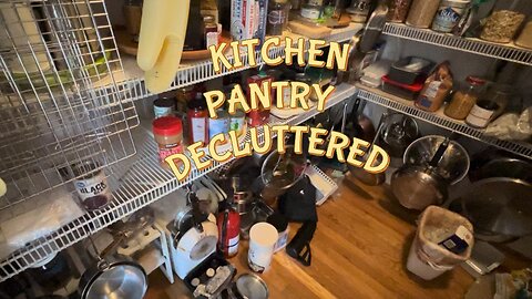 "Watch Me Transform this Messy Pantry Into an Organized Dream"