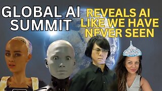 Terrifying AI Press Conference Run by AI Robots | Live Reaction | AI Global Summit Reveals AI Tech