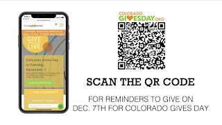 Give Where You Live // Colorado Gives Day