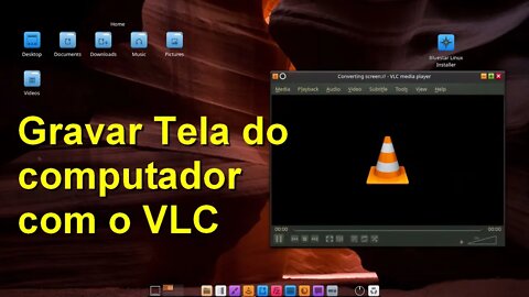 Como gravar o Desktop (tela do Computador) com o VLC media player. Executar 2 ou + instâncias do VLC