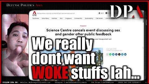 A "woke event" got cancelled in Singapore after public backlash when event was announced.