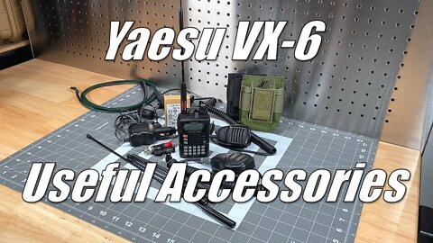 Yaesu VX-6 Useful Accessories