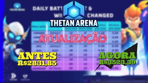 NOVA ATUALIZAÇÃO DO THETA ARENA DIMINUI O gTHC E AUMENTOU OS GANHOS DOS JOGADORES | Vale a pena?