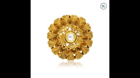 gold ring design for bride #