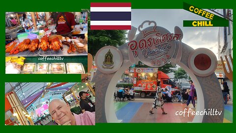 Udon Thani Taste Festival 2024 at Central Plaza อุดรธานี รสชาติ งานเทศกาล Isaan Thailand #udon
