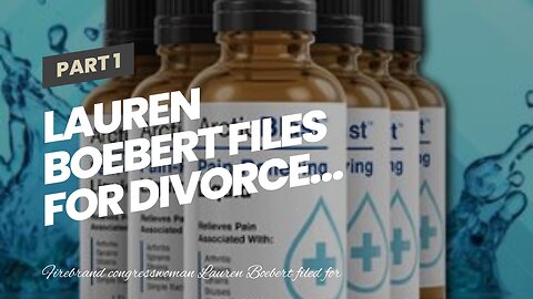 Lauren Boebert files for divorce…