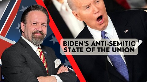 Biden's anti-Semitic State of the Union. Boris Epshteyn with Sebastian Gorka on AMERICA First
