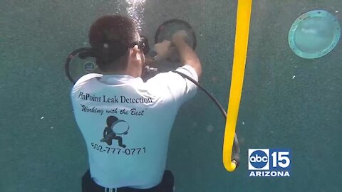 Suspect you have a pool leak? Call PinPoint Leak Detection & Repair