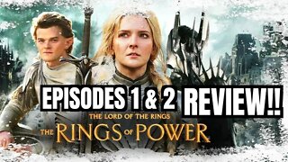 RINGS OF POWER Episodes 1 & 2 Review!!- (FULL SPOILERS, Early Screening!)... 😱💯🍿☠️🤕😂😎👌