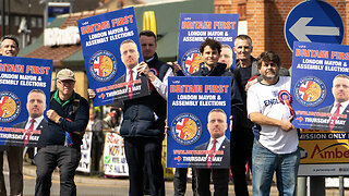 Britain First receives superb response on the streets of London!