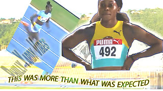 Shericka Jackson's Dominance in the First semi final women 100m Jamaica trial