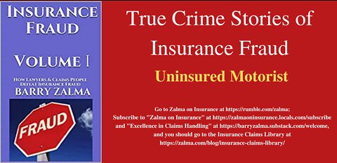 A True Crime Story of Insurance Fraud