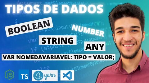 TIPOS DE DADOS EM TYPESCRIPT | Aula 2 | Curso COMPLETO de Algoritmos Site do Sobrinho | EBOOK