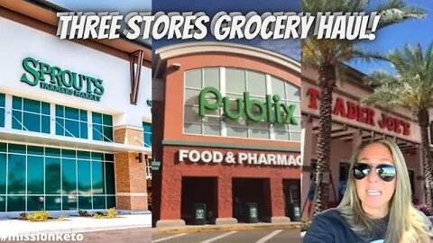 GROCERY HAUL | WE WENT TO SPROUTS AND TRADER JOE'S! | KETO GROCERY HAUL