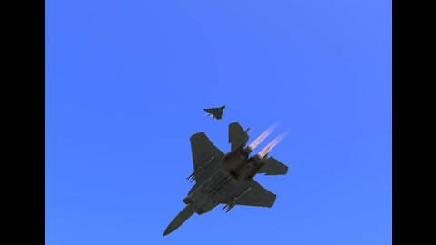 F15C vs F14A Merge!!! (Short Battle)
