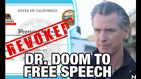 California Doctors Sue Newsom Gov't Over Anti-Speech Licensing Law