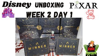 Week 2 Pixar 37th Anniversary Oscars Disney Cards 2 Box Unboxing