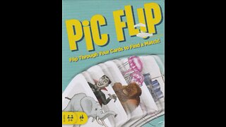 Pic Flip card game (2019, Mattel) -- What's Inside