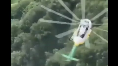 SHOCKING HELICOPTER CRASH